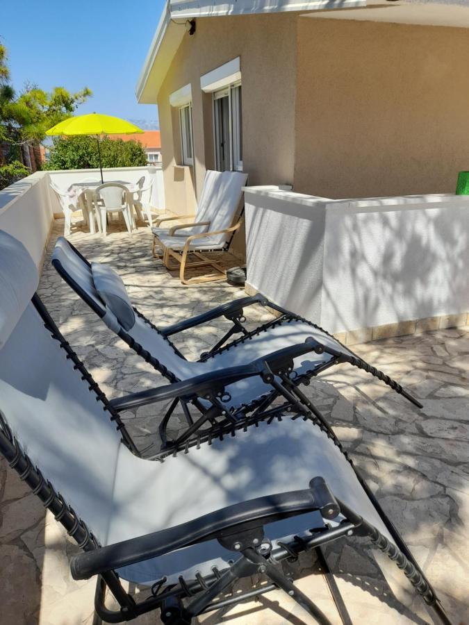 Familien Ferienhaus Vir Croatia 150M Strand Restaurant Einkaufen 외부 사진