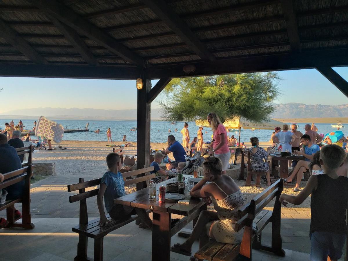 Familien Ferienhaus Vir Croatia 150M Strand Restaurant Einkaufen 외부 사진