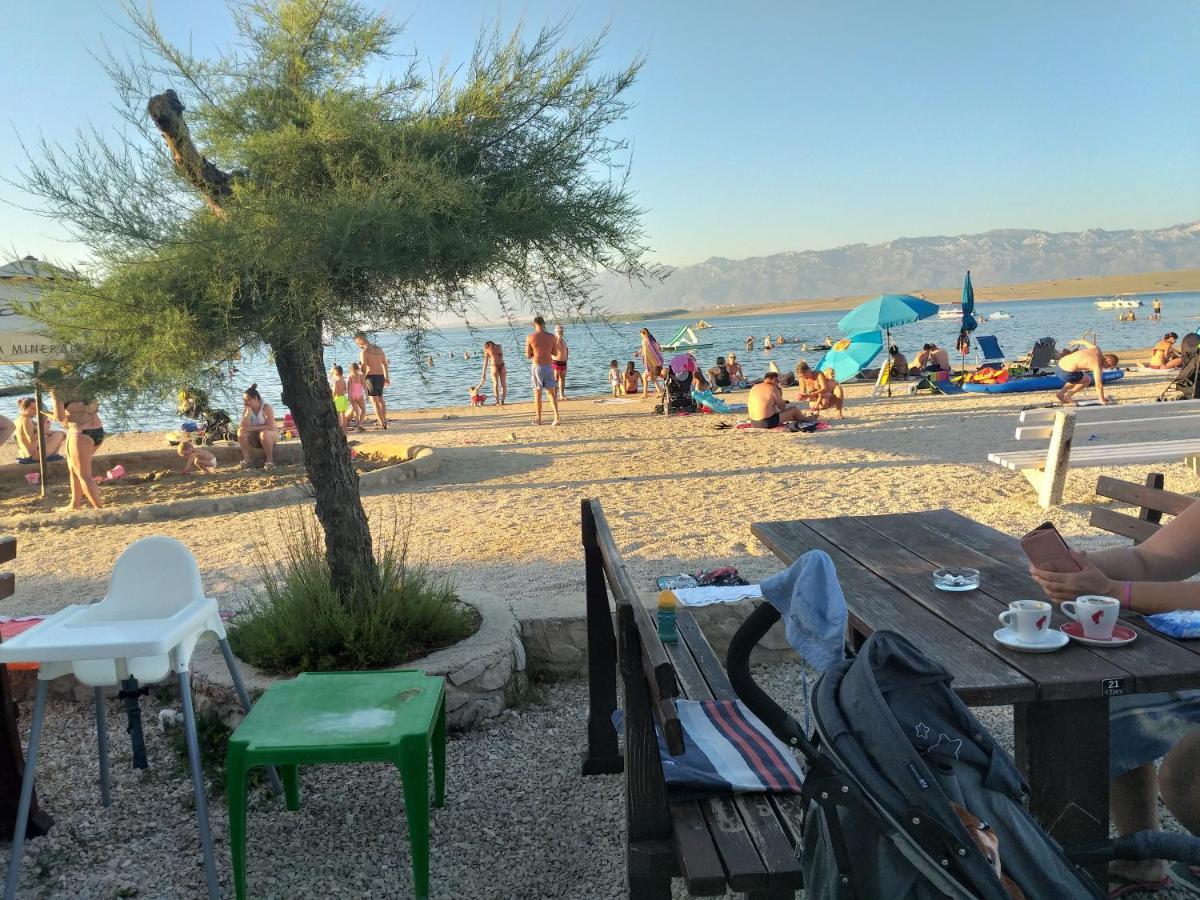 Familien Ferienhaus Vir Croatia 150M Strand Restaurant Einkaufen 외부 사진