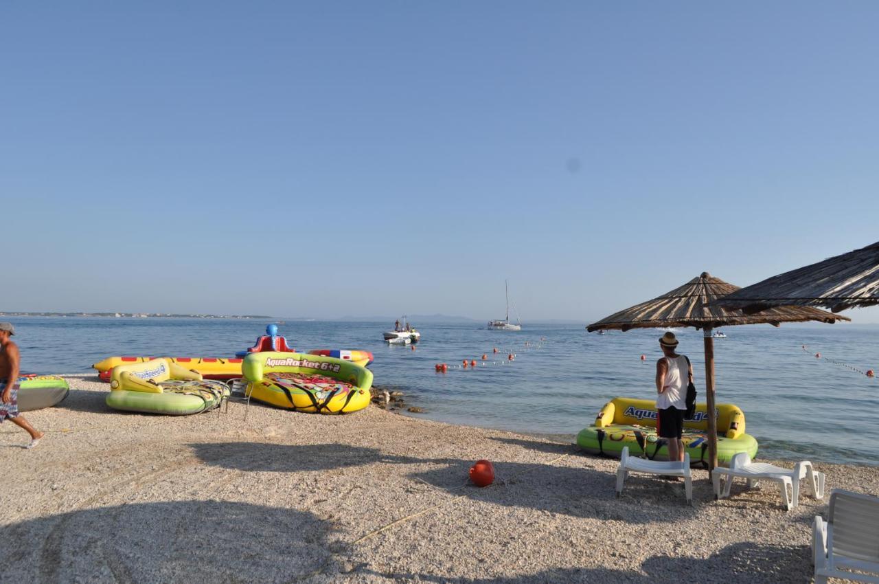 Familien Ferienhaus Vir Croatia 150M Strand Restaurant Einkaufen 외부 사진