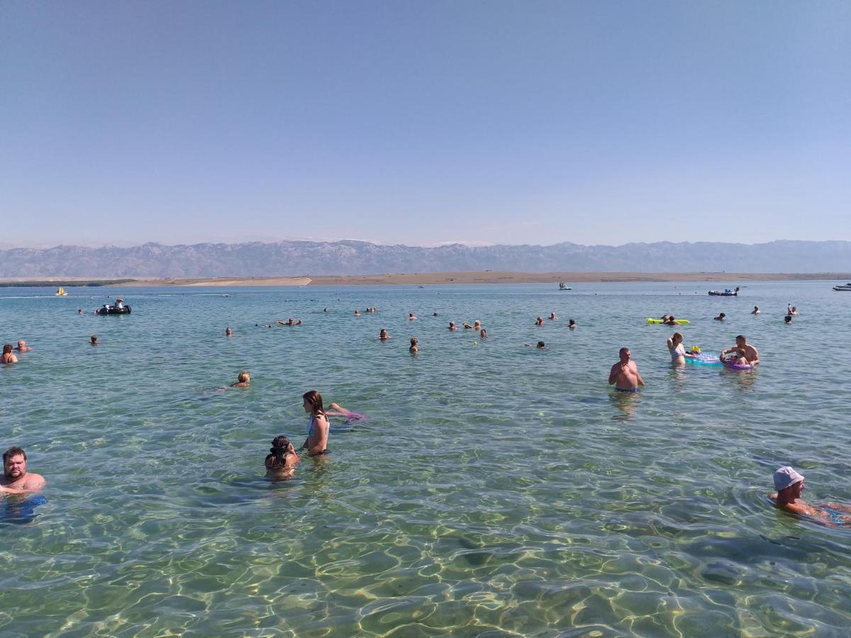 Familien Ferienhaus Vir Croatia 150M Strand Restaurant Einkaufen 외부 사진